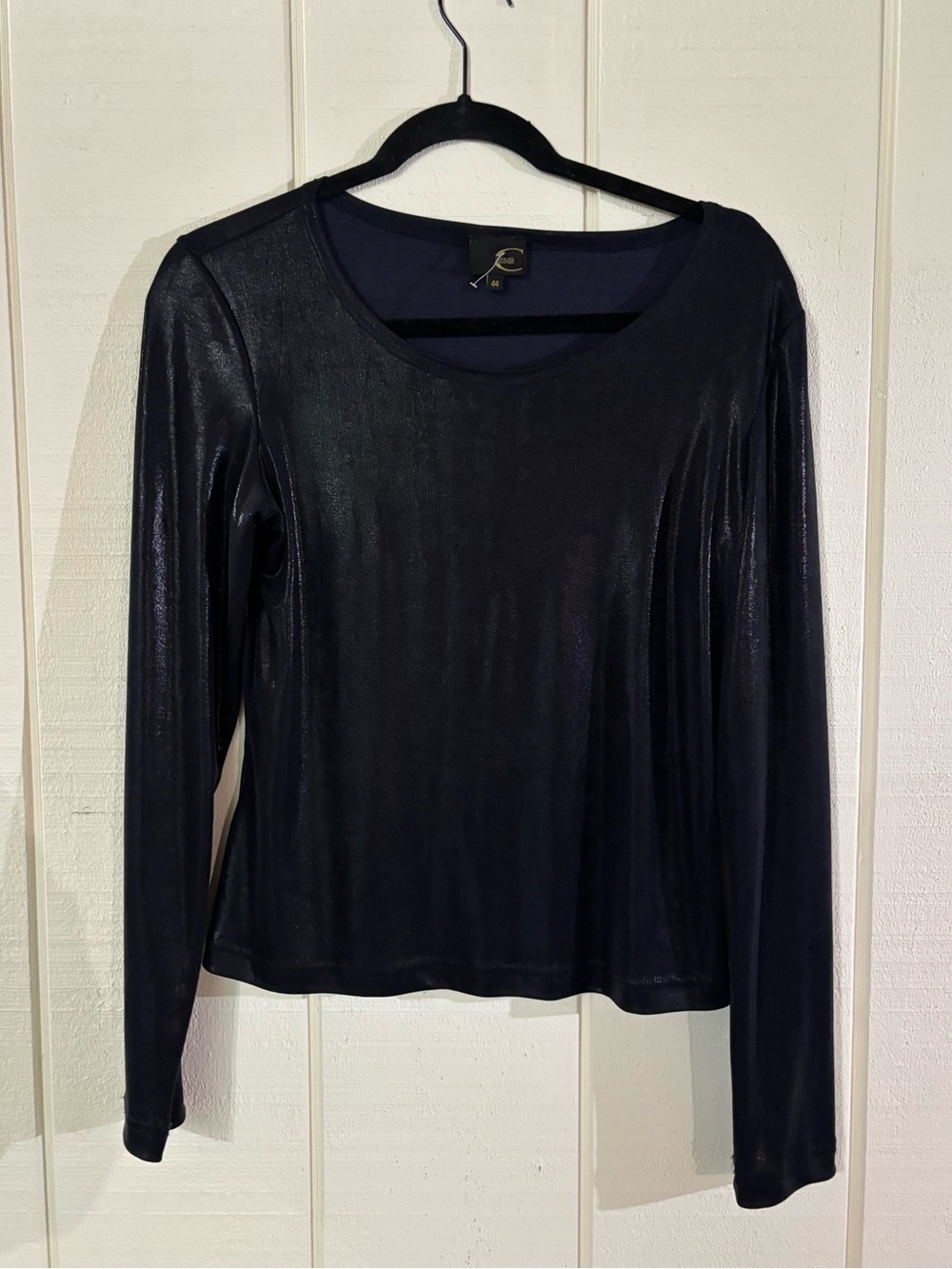 Vintage Just Cavalli Slinky Long Sleeve Size EU 44